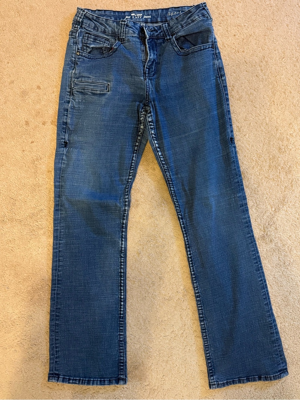 Cowgirl Tuff Women's Dark Wash Boot Cut Jeans